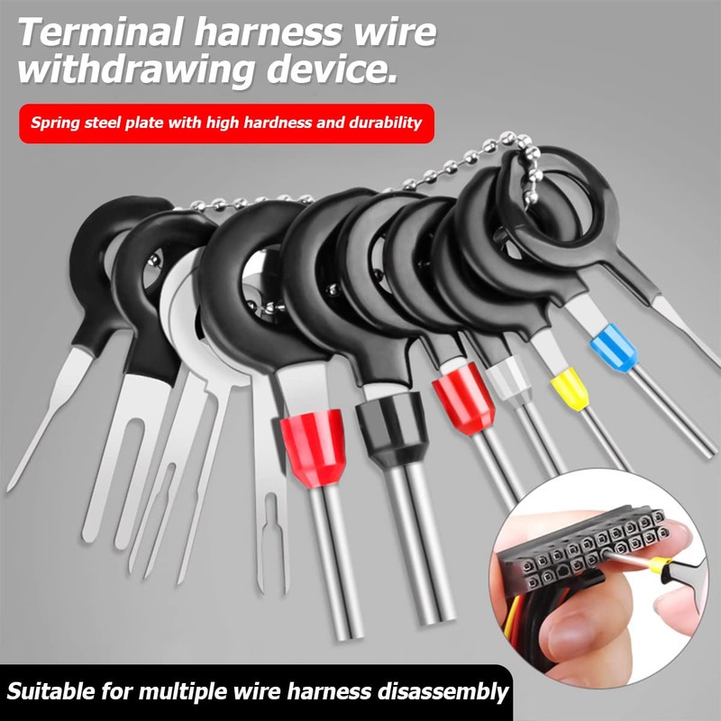 JNNJ 82-Piece Set for Removing Connectors for Cars, Car Cable