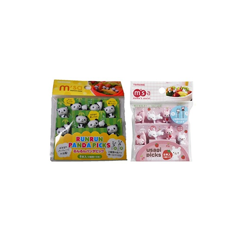 Torune Food Picks Bento Lunch Accessories Picks Set - 8-Piece