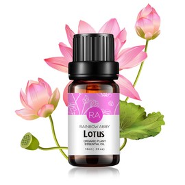 Lotus Essential Oil 100% Pure Oganic Plant Natrual Flower Essential Oil for Diffuser Message Skin Care - 10ML