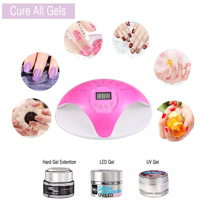 SUN 669 UVLED Nail Lamp Dryer Nail Art Tools for