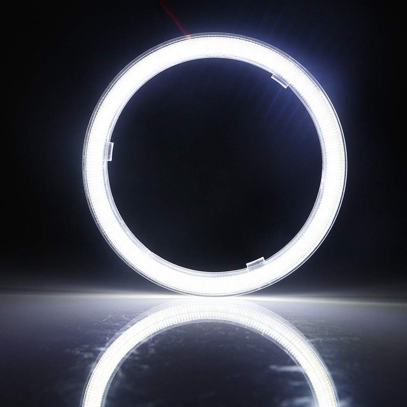 YongMing COB Squid Ring White LED Headlight Fog Lamp 60MM