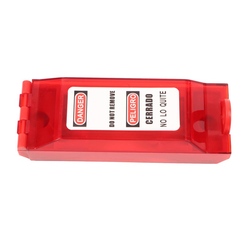 Lockout Tagout Wall Switch Cover Impact Resistant Universal Engineering Plastic
