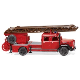 Wiking 086233 Magirus Deutz Fire Brigade Turntable Ladder DL 25h Gauge H0 1:87
