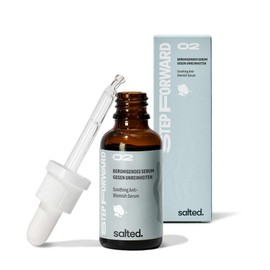 salted. Soothing Serum Against Impurities | 30 ml | Face Serum Against Pimples | With Azelaic Acid Derivative | Soothes Skin | Fragrance-Free | All Skin Types | Vegan