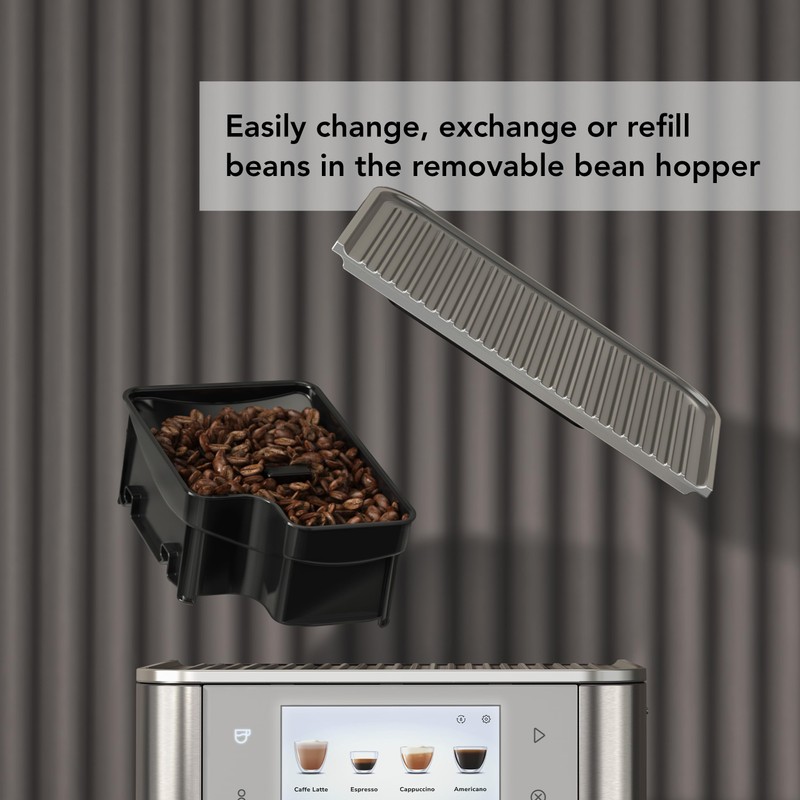 KitchenAid 9.5 Oz. Removable Bean Hopper with Lid for KitchenAid