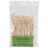 Ner Mitzvah Natural Smokeless Cotton Wicks – 50 Count (Approx.) 58 Ply Medium Thickness for Oil Cup Candle – Replacement Wicks