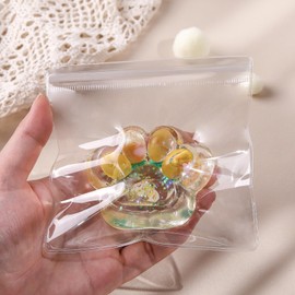 Anboor 2pcs Cat Paw Squishies Squeeze Toy, Soft Stress Relief Sensory Toys Novelty Fidget Toy for Adults Teenage Party Favors (Pineapple, Grapes)