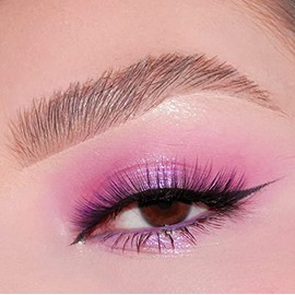 KARA BEAUTY PURPLE COLORED FABULASHES 3D Faux Mink (Synthetic) Strip Lashes