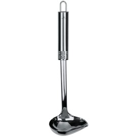 Fackelmann Nirosta 40467 Gravy Ladle with Oval Handle 29 cm Stainless Steel