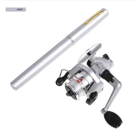 AL's Pocket Fishing Rod - The Most Portable Fishing Rod! - color: Silver