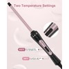 3/8 Inch Curling Iron, Small Curling Wand for Short &