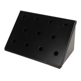 Smoker Box Black V Shape Stainless Steel Anti Stick Large Capacity Easy to Use Grill Accessory for BBQ Outdoor