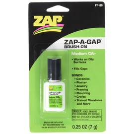Pacer Technology (Zap) Brush on Zap a Gap Adhesives, 1/4 oz