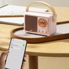 Yunseity Retro Bluetooth Speaker, Bluetooth 5.1 Mini Speaker, Cute Old
