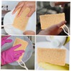 FRCOLOR 2pcs Natural Loofah Dishwashing Sponge Scrubber Multi Use Cleaning
