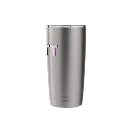 It says Gyatt Stainless Steel Insulated Tumbler
