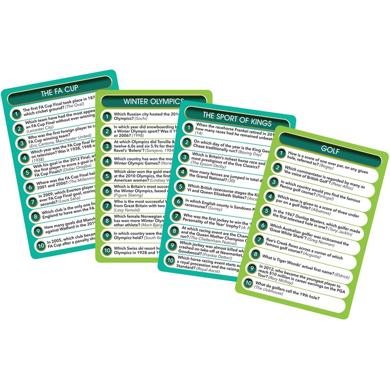 Cheatwell Games Sport Top Trivia
