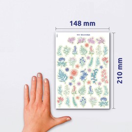 AVERY Zweckform Starter Set Planner Stickers 1,257 Stickers (Bullet Journal Sticker, Made in Germany, for Calendar, Bullet Journal, Diary, Family Planner, Bullet Journal Accessories, Can Be Writtened)