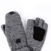 AOKAY Winter Gloves Fingerless Mittens Women's Fingerless Gloves Knitted Gloves