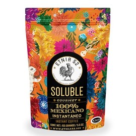 Café Soluble Clásico Instantaneo y Aglomerado  155g  Aroma y Gusto Firme  Balance en Amargor y Acidez  Sin azúcares añadidos  100 Mexicano...         