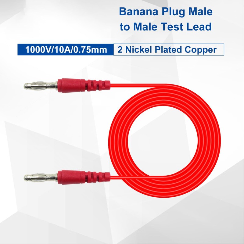 Banana Cable P1043 4mm Banana Plug Test Line Injection Molded
