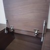 Soft Close Cabinet Lid Hinges with Hydraulic Dampening, 105 Degree