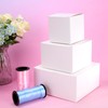 White Gift Boxes 50 Pack 8x8x4 Inches Kraft Small Paper