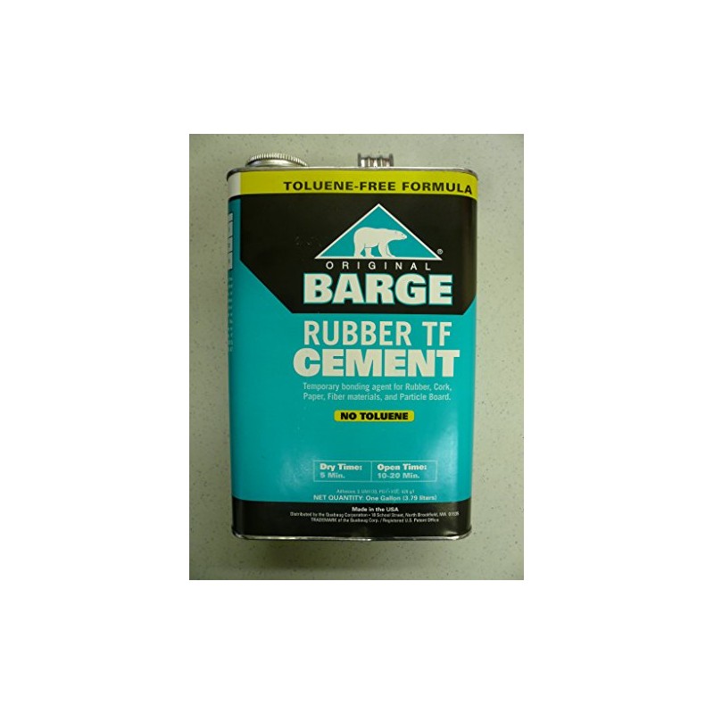 Barge Original Rubber TF Cement by Quabaug Corp -1 Gallon-