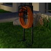 Fire Beauty Heavy-Duty Portable Garden Hose Holder with Storage Basket,120+