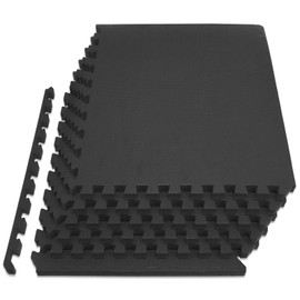 Venbytech for Extra Thick Puzzle Exercise Mat, Foam Interlocking Tiles for...