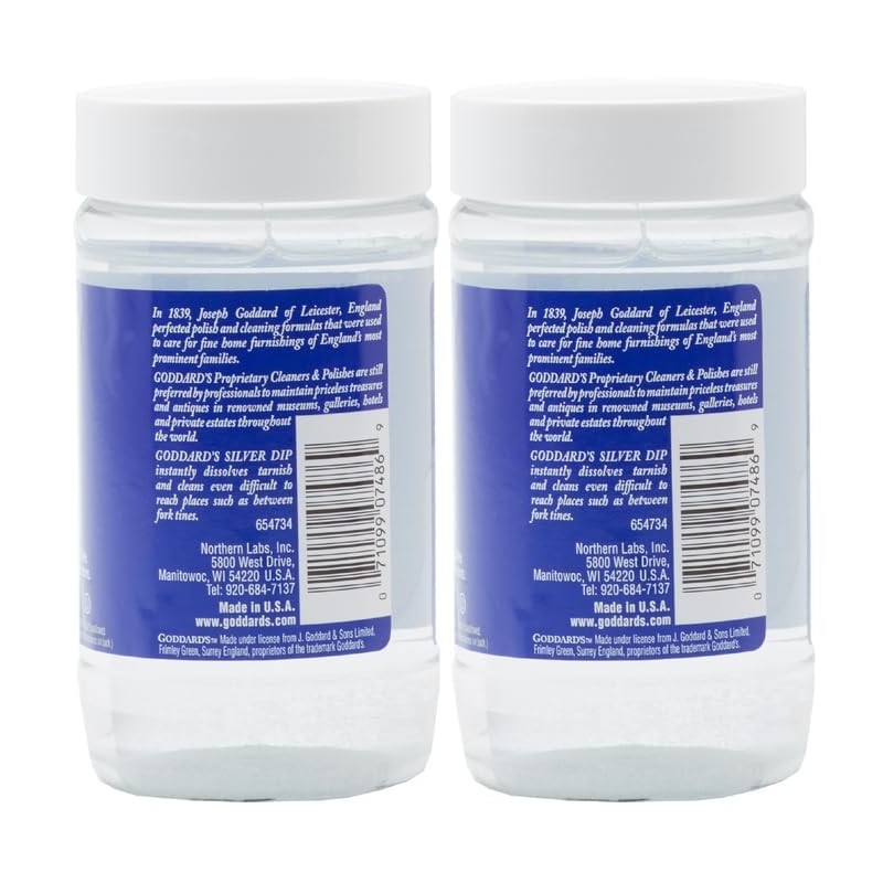 Goddard’s Silver Cleaning Dip – Silver Jewelry Cleaner Solution for
