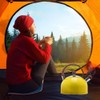 Whistling Kettle, 2.5L Stainless Steel Cooktop Kettle with Handle, Travel