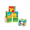 Petit Collage Wild Animals Puzzle Blocks