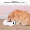 Sonew Comedero Automático para Gatos, Cuenco Extraíble, Comedero para Perros