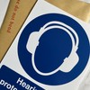 Hearing Protection Must Be Worn Sign - A4 Rigid Plastic