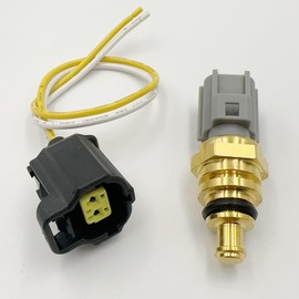 4603183 Coolant Temperature Sensor W/Connector Compatible with Jaguar Land Rover 2005-2010
