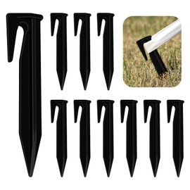 BREANIFULL 120 PCS Pegs for Robotic Lawnmower Boundary Cables Universal Ground Anchor Boundary Wire Pegs Lawn Mower Peg Hooks Ground Securing Spikes Robotic lawnmower Hooks for Robotic Lawnmowers