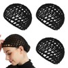 FunnAura 3 PCS hair nets for sleeping in, Mesh Hair