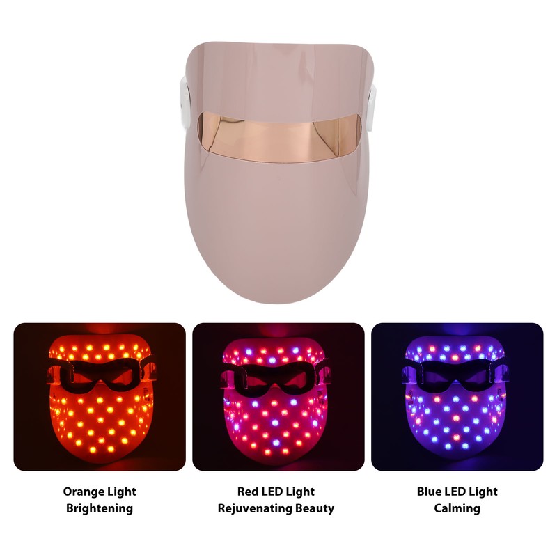 LED Photon Light Skin Rejuvenation Machine Red Blue Orange Light