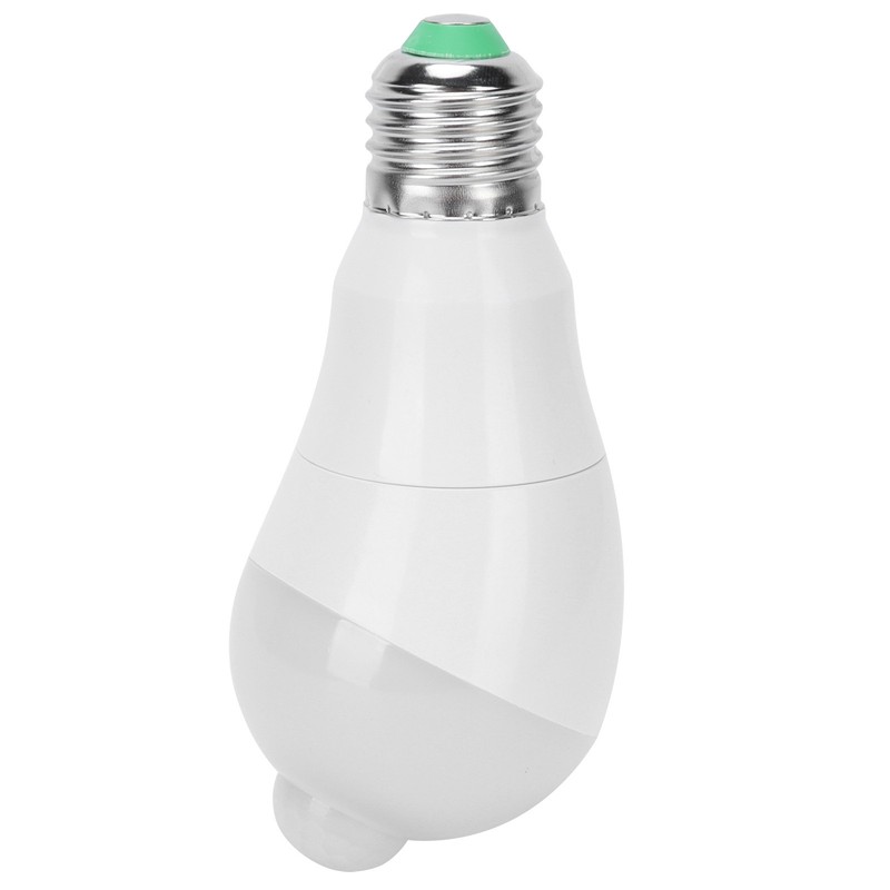 E27 Human Sensor Light Bulb 7W LED Induction Lamp for