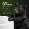 The Bridge Collection 3" Black Bear Pot Hangers - Set