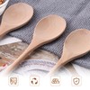 HANSGO 3PCS Long Handle Cooking Spoons, 14 Inch Long Wooden