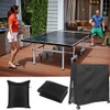 BOSKING Patio Table Tennis Table Cover 210D Waterproof Indoor Outdoor