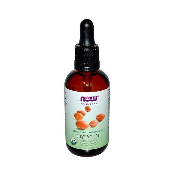 Now Foods Argan Oil 100% Pure & Certified Organic - 4 fl. oz. 4 Pack