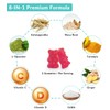 Ashwagandha Gummies with Vitamin D for Women & Men, Ashwagandha