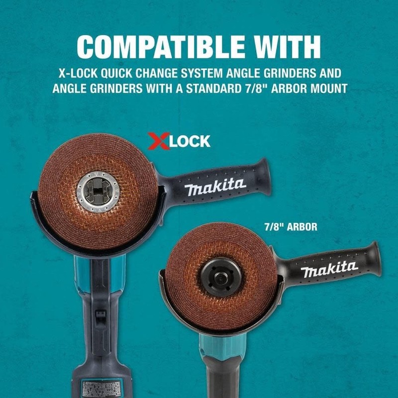 Makita E-00468 X-Lock 5" x 1/4" x 7/8" Type 27