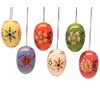 Original Erzgebirge Volkskunst Frieder & Andre Hand-Painted Easter Eggs with
