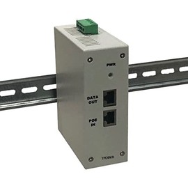 Tycon Power Systems TPDIN-POE-Relay PoE Powered 10A Relay 802.3af/at/bt Class 0 or 24V Passive PoE N