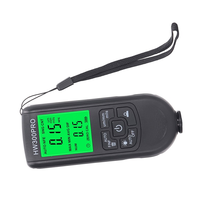 Coating Thickness Gauge High Accuracy Paint Depth Gauge Meter Antislip