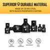 BOEN 8 Piece Impact Socket Adapter and Reducer Set, 1/4"